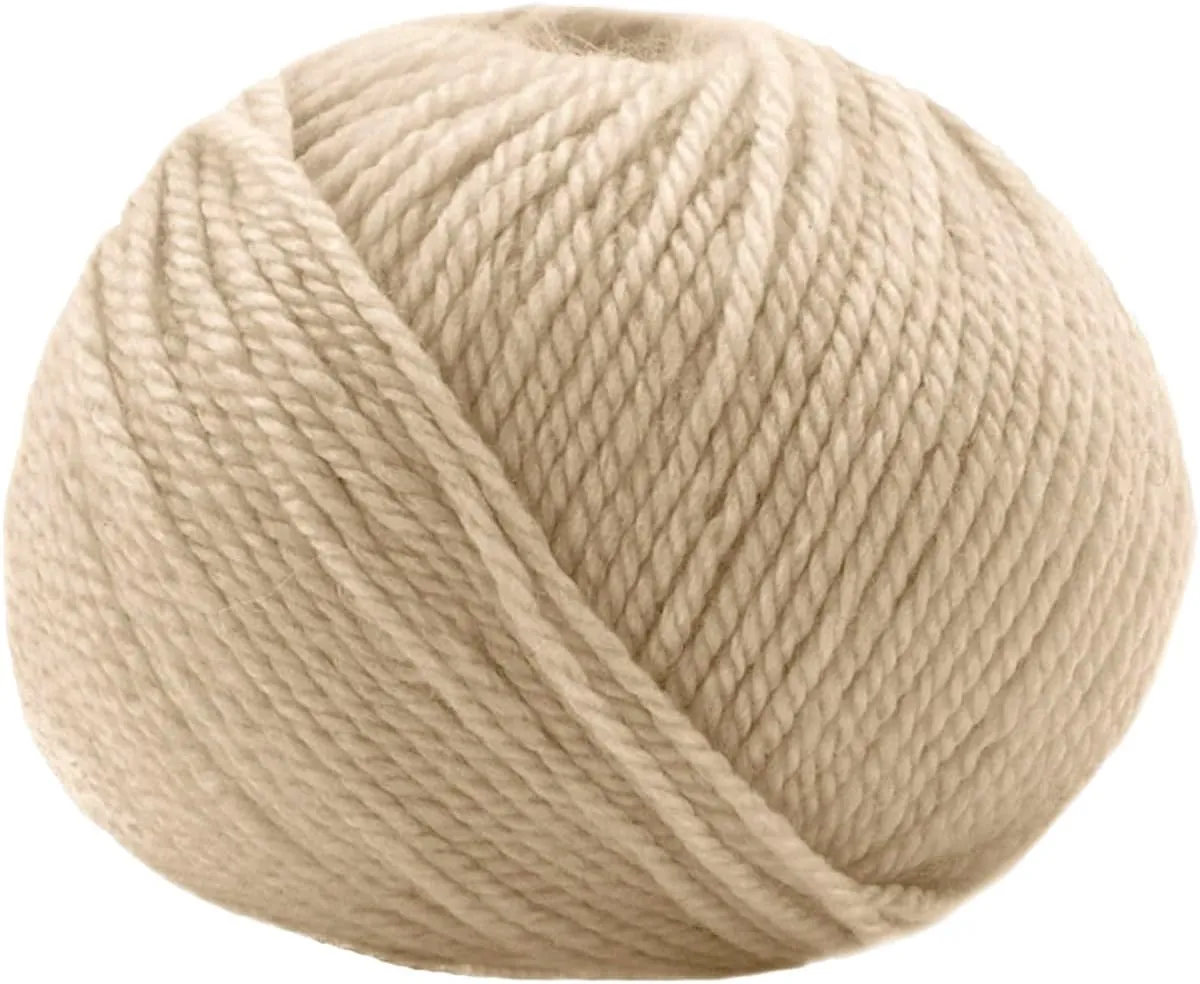 10-Pack 100% Cashmere Yarn for Knitting and Crochet, Lana Gatto Luxury Prestige Line, 250 gr. 750 mt, 9 oz 820 yds (Beige - 12530, 10)