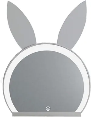 19.7-inch Makeup Mirror Cute Dressing Mirror Desktop PrincesMirror with Led Light Large Size Many ColorAre Available