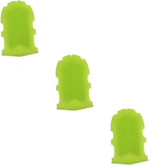 3pcs Silicone Body Scrubber Double-Sided Exfoliating Brush for Relaxation and Cleansing Gentle Massage Tool for All Skin Types for Daily Shower Use