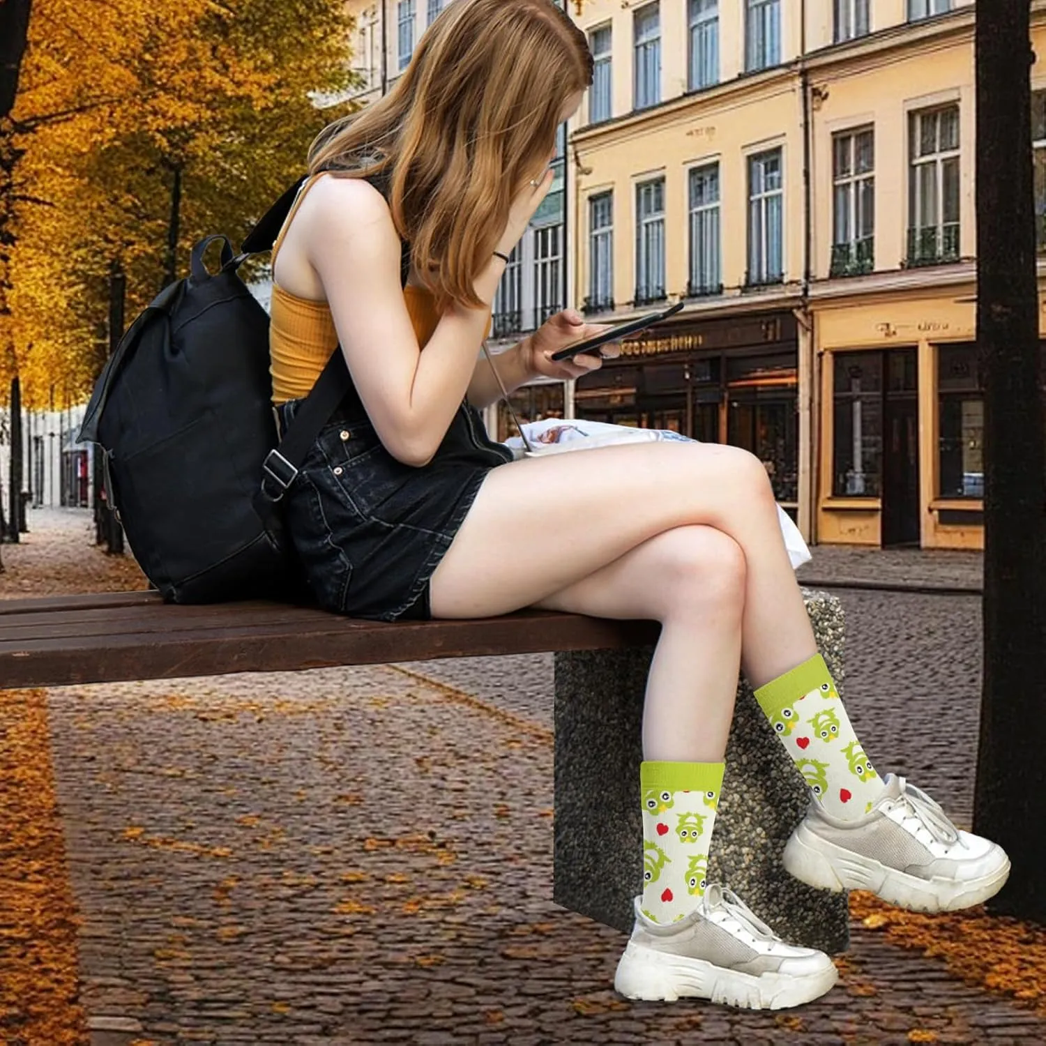 5 Pairs Cute Socks Set Gifts For Women Men,Funny Novelty Crew Casual Sock