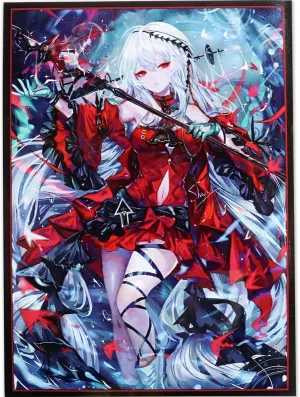 60ct (Arknights Corrupting) Top Loading Trading Card Sleeves Deck Protector for MTG/TCG/PTC Sized Cards 67x92mm (03)