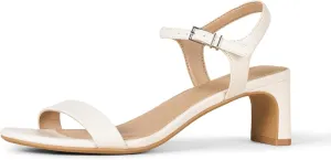 Amazon Essentials Women's Ankle Strap Low Heel