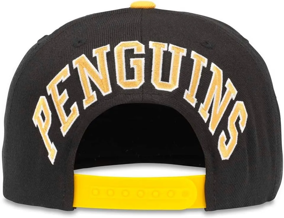 AMERICAN NEEDLE Blockhead 2 NHL Team Flat Brim Hat (43732A-NHL-Parent)
