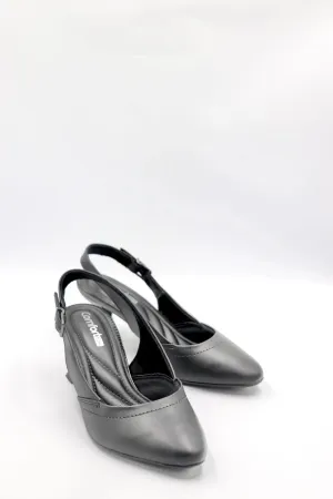 Ankle Strap Kitten Heel