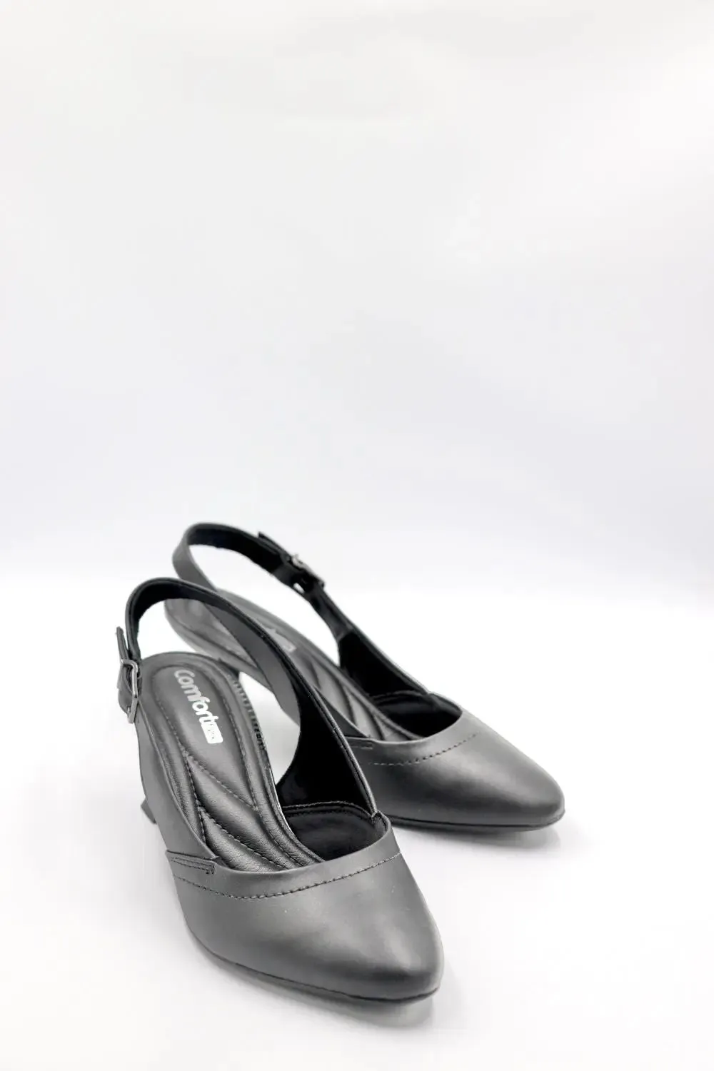 Ankle Strap Kitten Heel