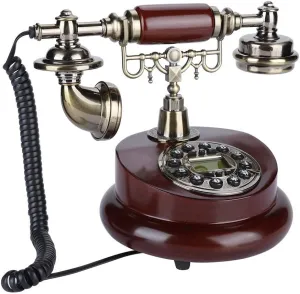 Antique Style Telephone CT-N8026 Antique Landline Telephone Decor Vintage Decorative