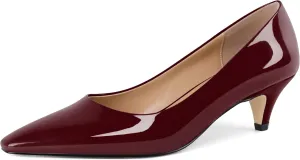 AUMOTED Women's Shoes Low Heels Square Toe Kitten Heel Daily Pumps 2 Inch Dressy Shoes