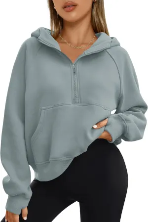 AUTOMET Womens Hoodies Fleece Fall Fashion Outfits Workout Sweatshirts Winter Jackets Oversized Pullover Tops Clothes 2025
