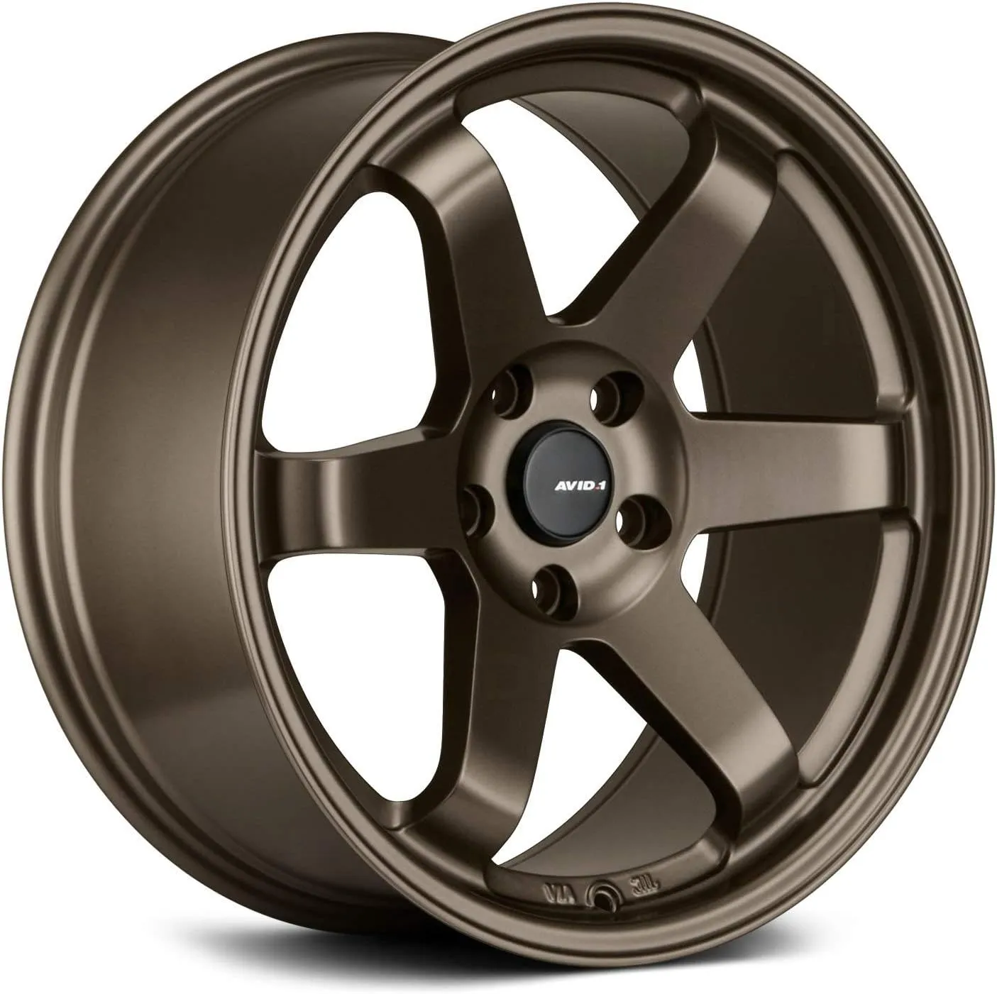 Avid.1 AV-06 Flat Bronze 17x8 5x114.3  35 Offset Wheel JDM TE37 Style