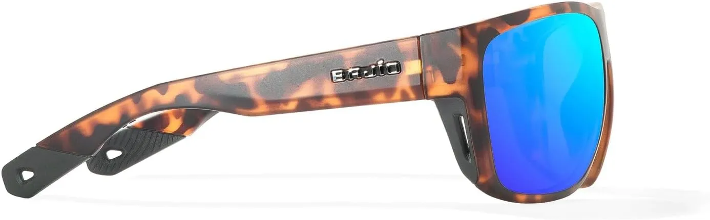 Bajio Las Rocas Polarized Sunglasses – XL Full-Wrap Frame for Maximum Coverage – Ergo Rubber Nose & Temples, Side Ventilation