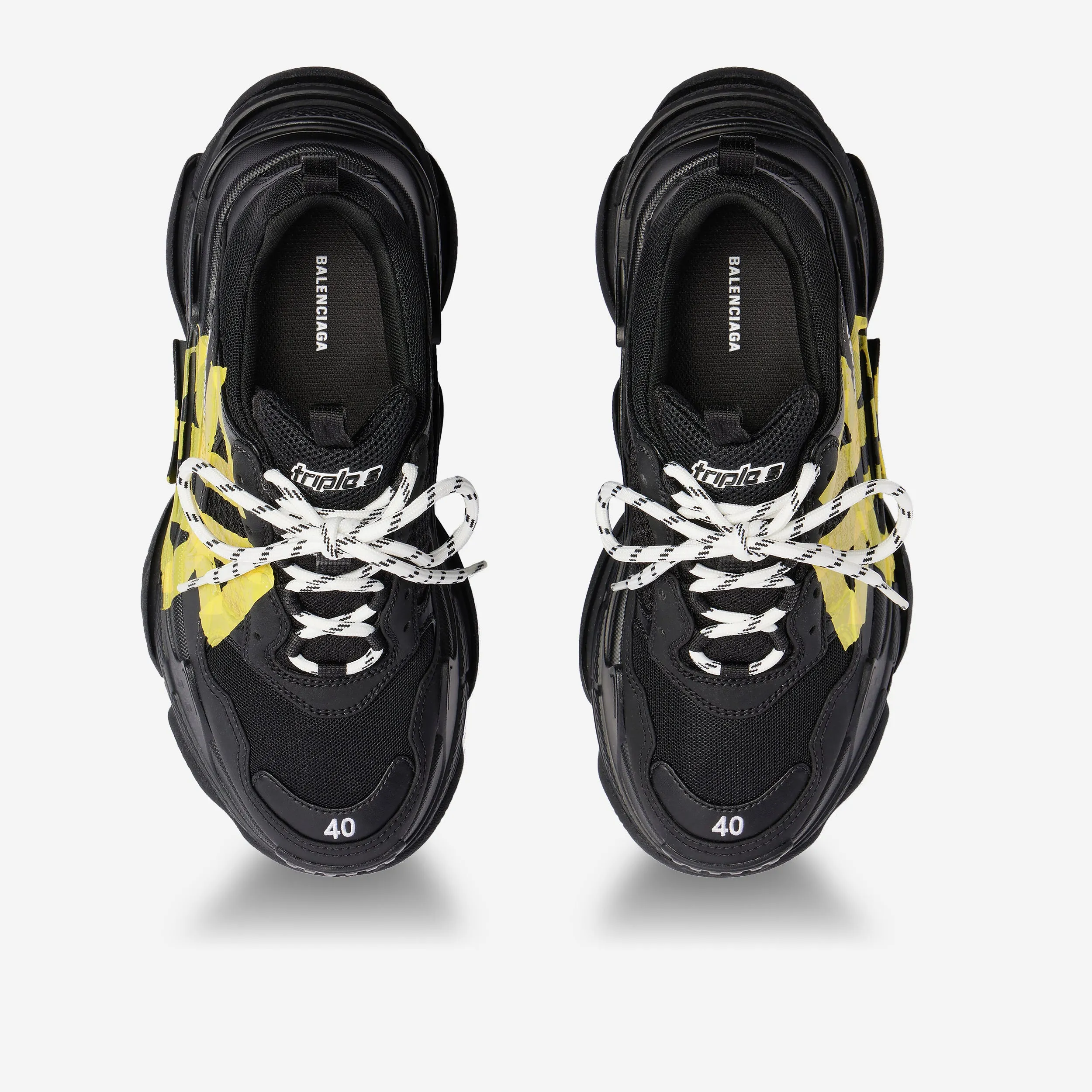 Balenciaga Triple S Tape Type Sneakers