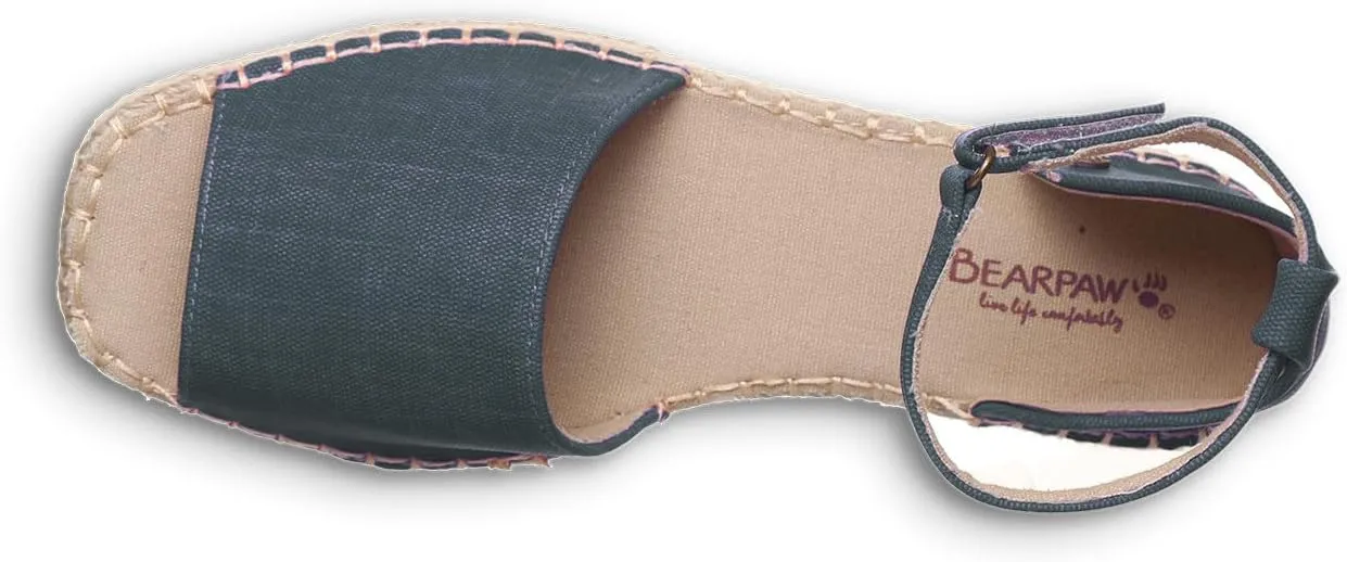 BEARPAW Women's Affogato Sandal | Women's Sandal | Women's Shoe | Comfortable & Lightweight | Multiple Colors & Sizes