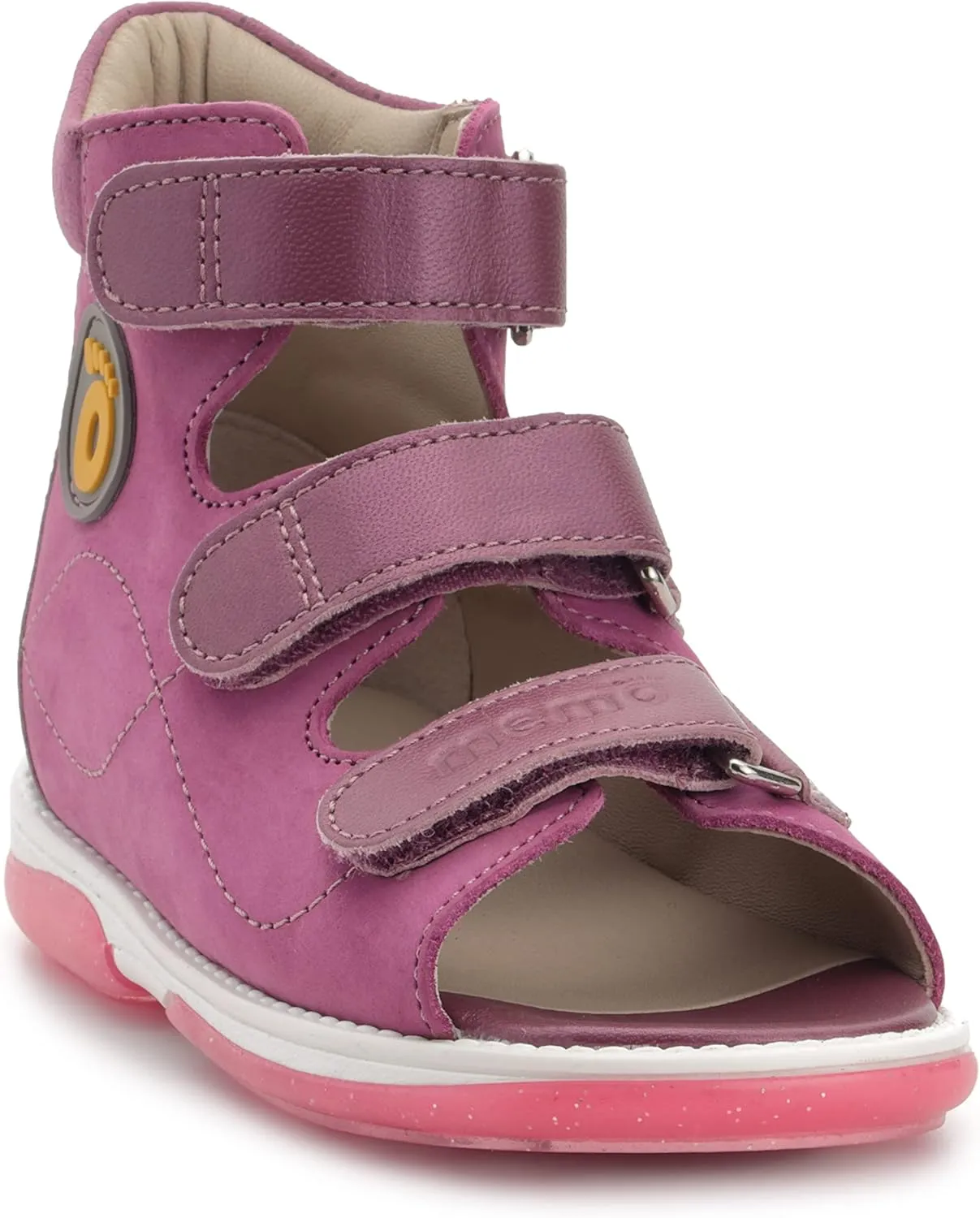 Betti Corrective Orthopedic High-Top AFO Leather Sandal