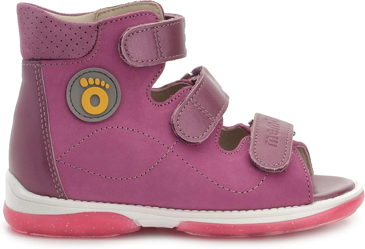 Betti Corrective Orthopedic High-Top AFO Leather Sandal