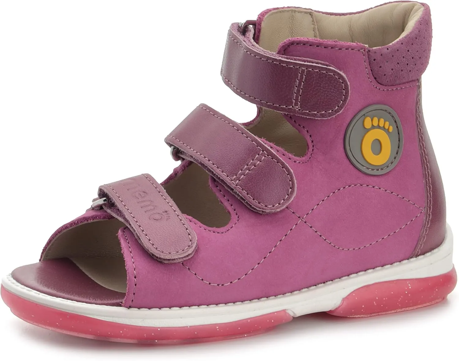 Betti Corrective Orthopedic High-Top AFO Leather Sandal