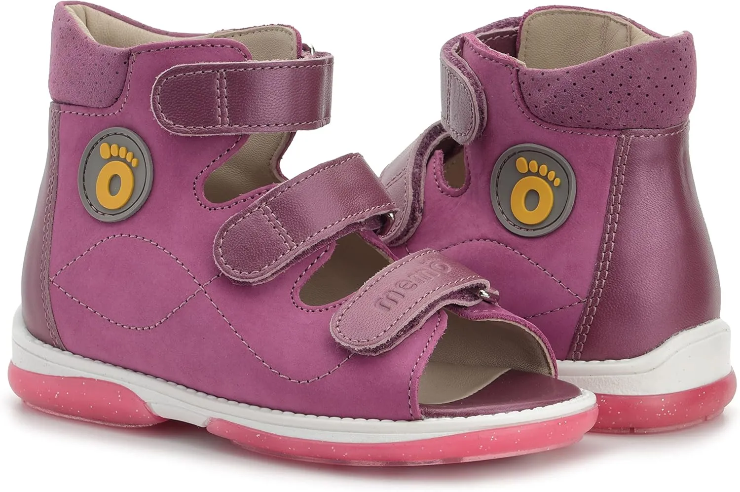 Betti Corrective Orthopedic High-Top AFO Leather Sandal