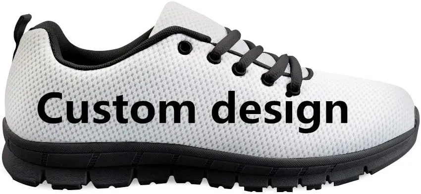 Bigcardesigns Womens Lightweight Athletic Fashion Sneaker Jogging Running Sports Shoes Colorful Floral Design