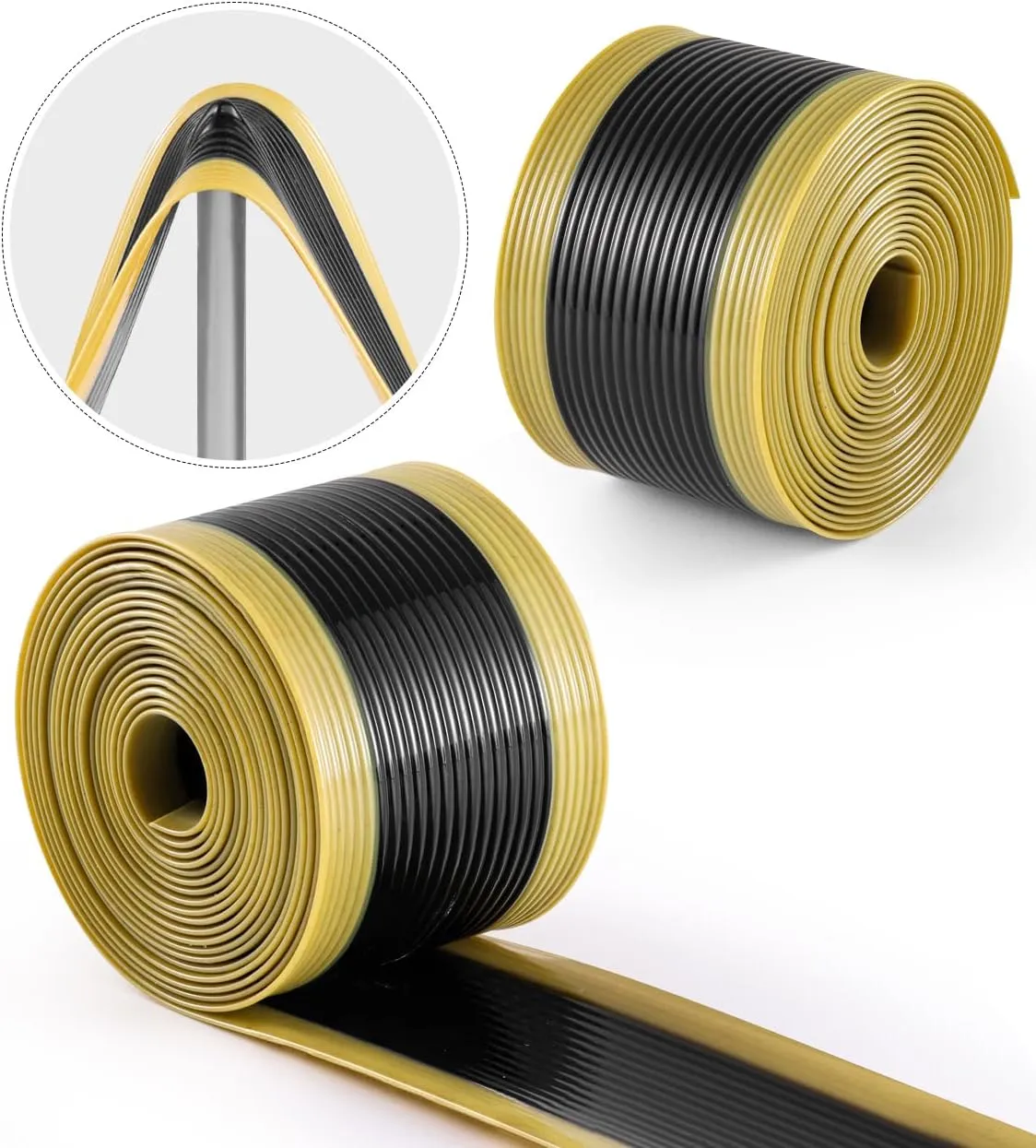 Bike Tire Liner, Inner Tube Bicycle Flat Protector Compatible with 12" 16" 18" 20" 24" 26" 27.5" 29"