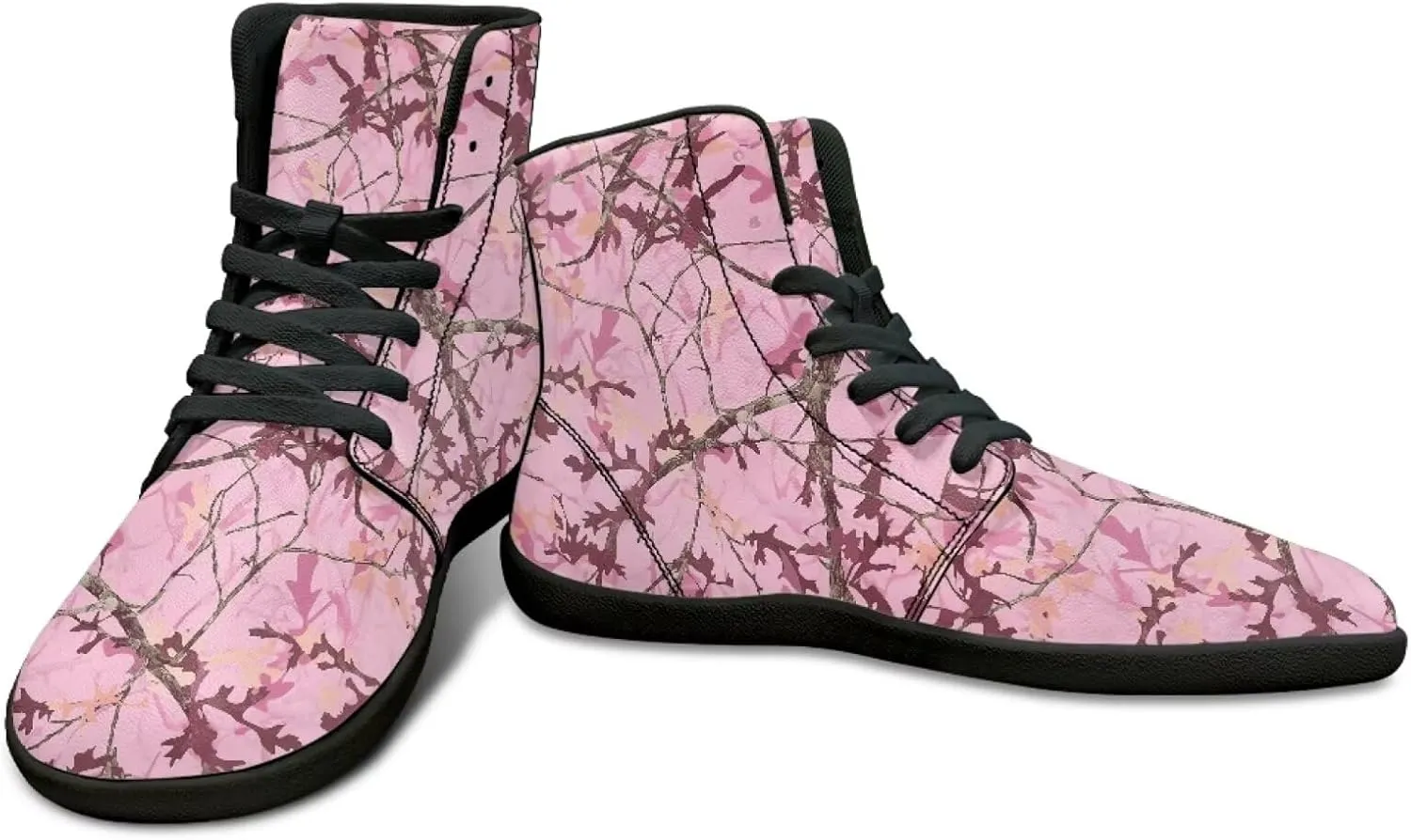 Binienty Women Men High Top Minimalist Barefoot Shoes Zero Drop Sole Outdoor Ankle Boot Shoes