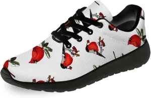 Bird Print Shoes for Men Women Lightweight Comfort Running Tennis Walking Sneakers Bird Lover Gifts for Him Her