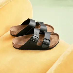 Birkenstock Arizona Birko-Flor Narrow (Soft Footbed   Suede Lined)