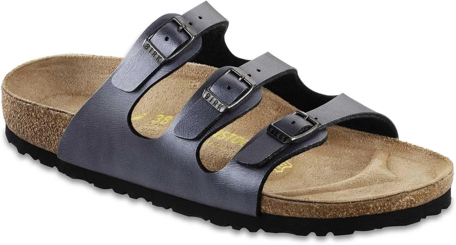 Birkenstock Women's, Florida Sandal, Onyx Blue, 5-5.5
