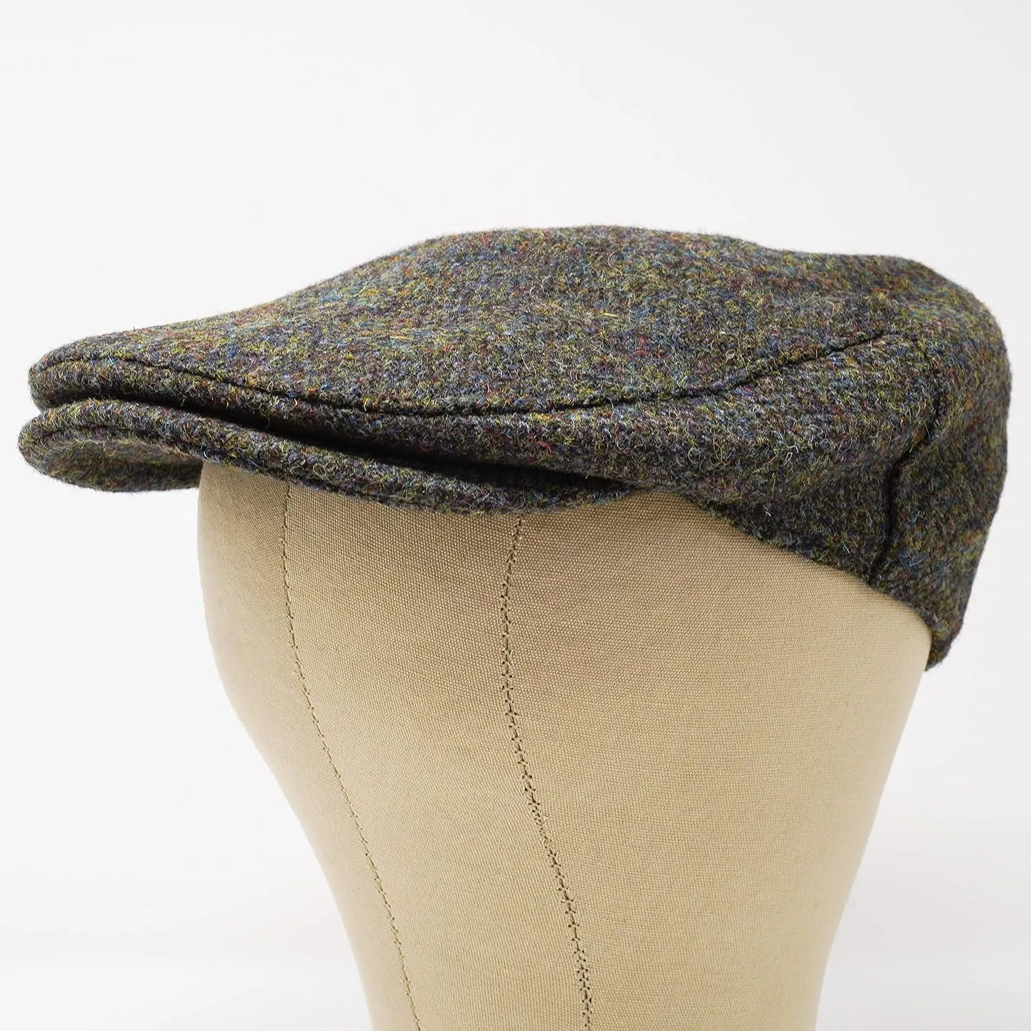 Borges & Scott Nevis Flat Cap - 100% Handwoven Wool – Harris Tweed – Water Resistant