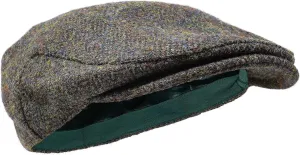 Borges & Scott Nevis Flat Cap - 100% Handwoven Wool – Harris Tweed – Water Resistant