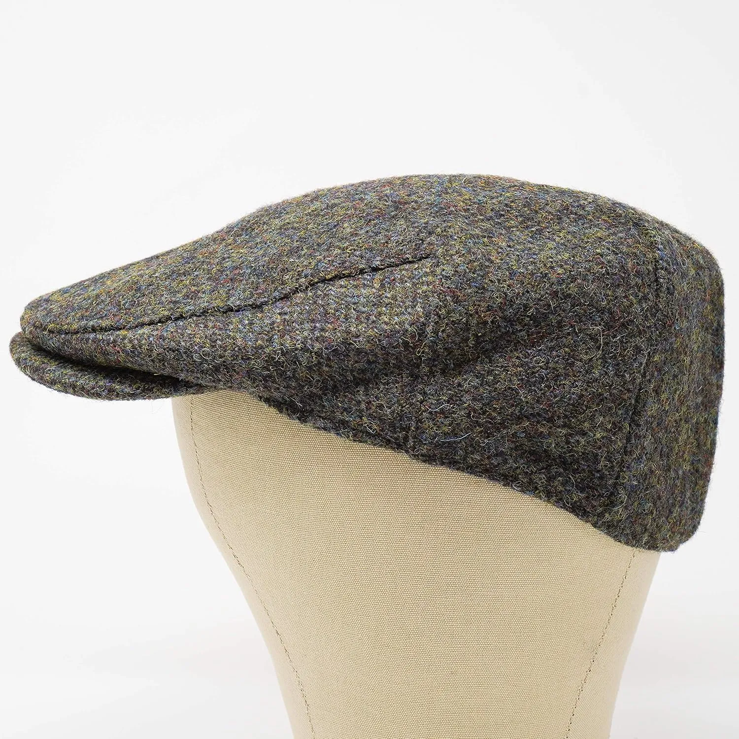 Borges & Scott Nevis Flat Cap - 100% Handwoven Wool – Harris Tweed – Water Resistant