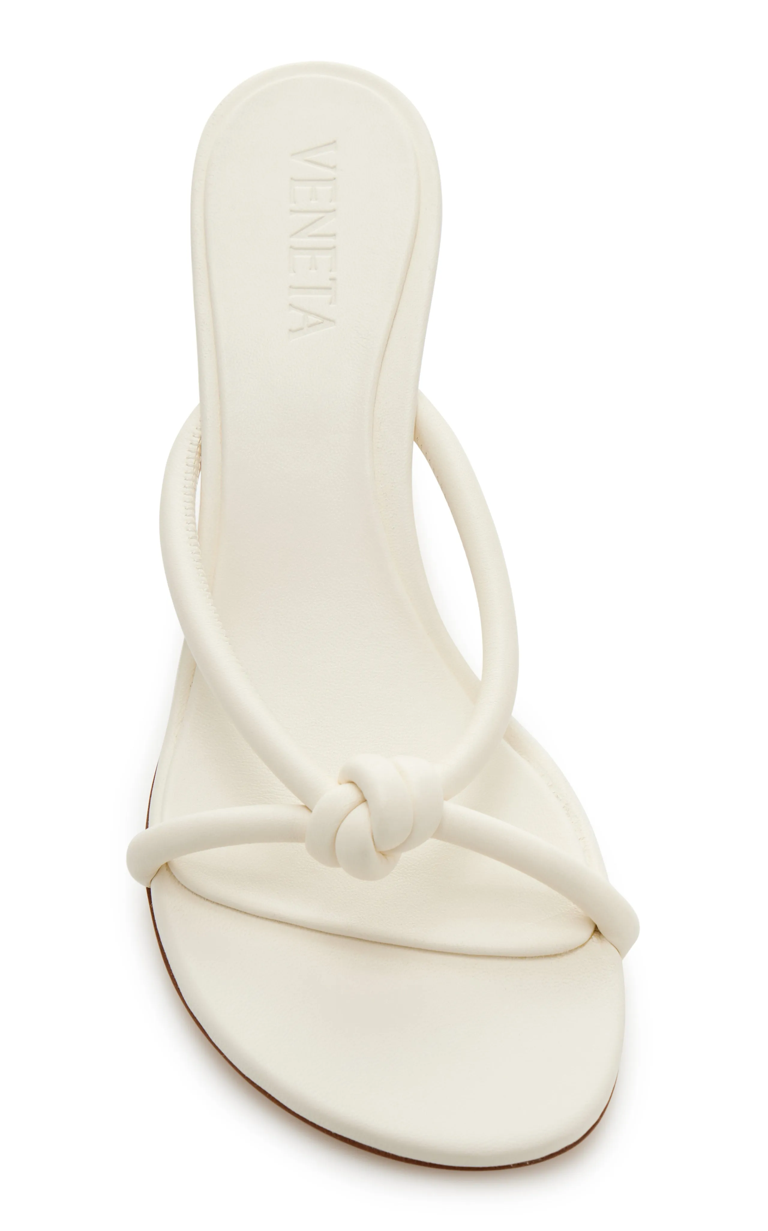 Bottega Veneta Blink Leather Sandals