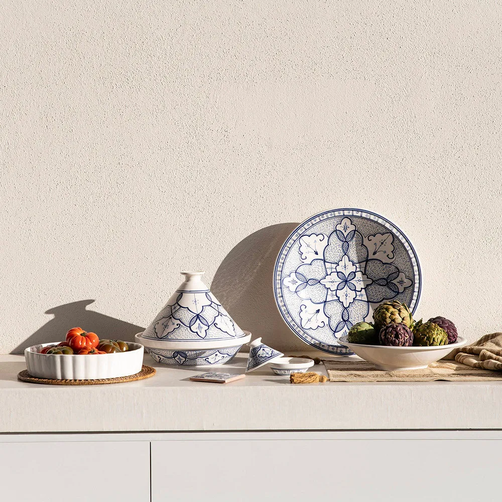 Bowl Flat - Dark & Light Blue