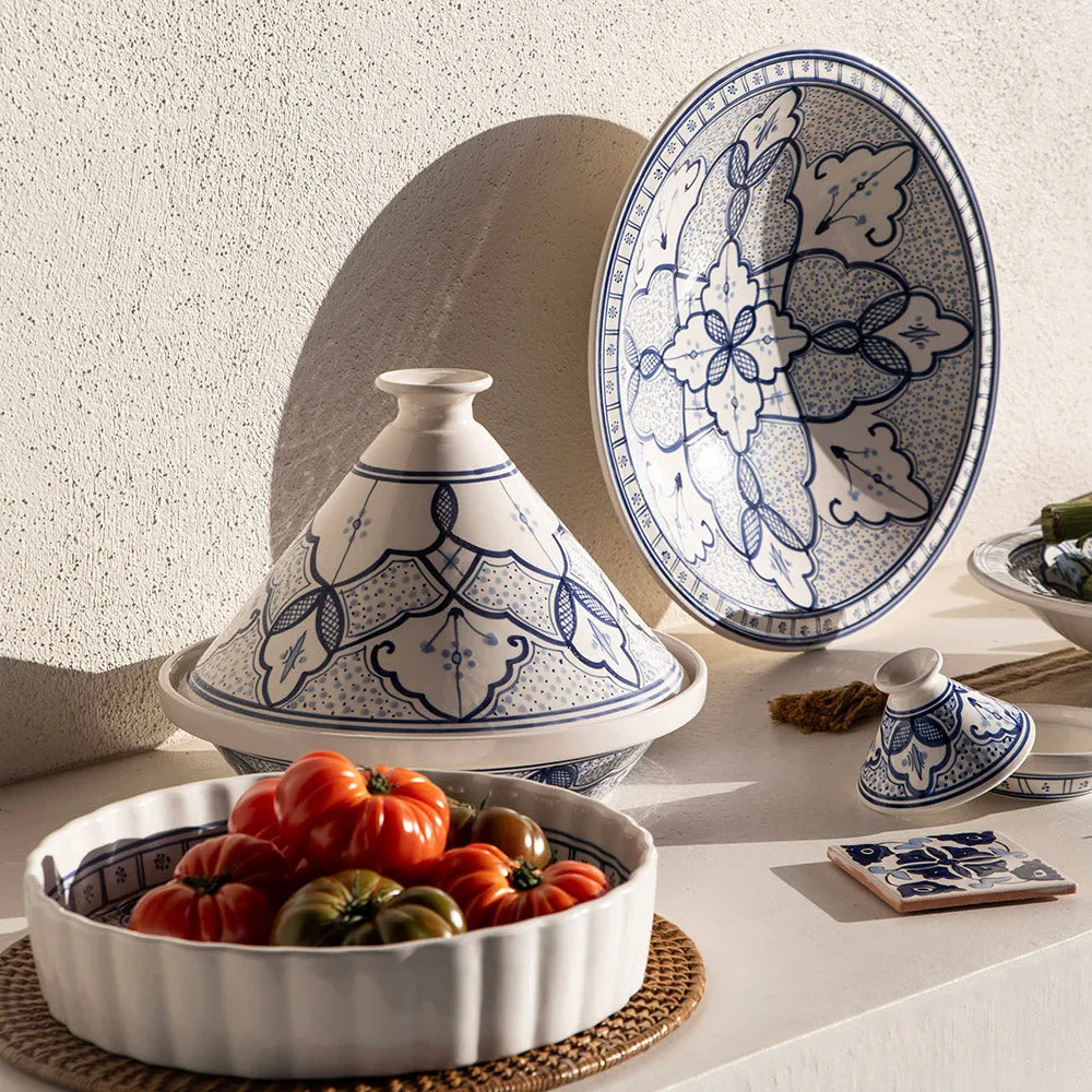 Bowl Flat - Dark & Light Blue