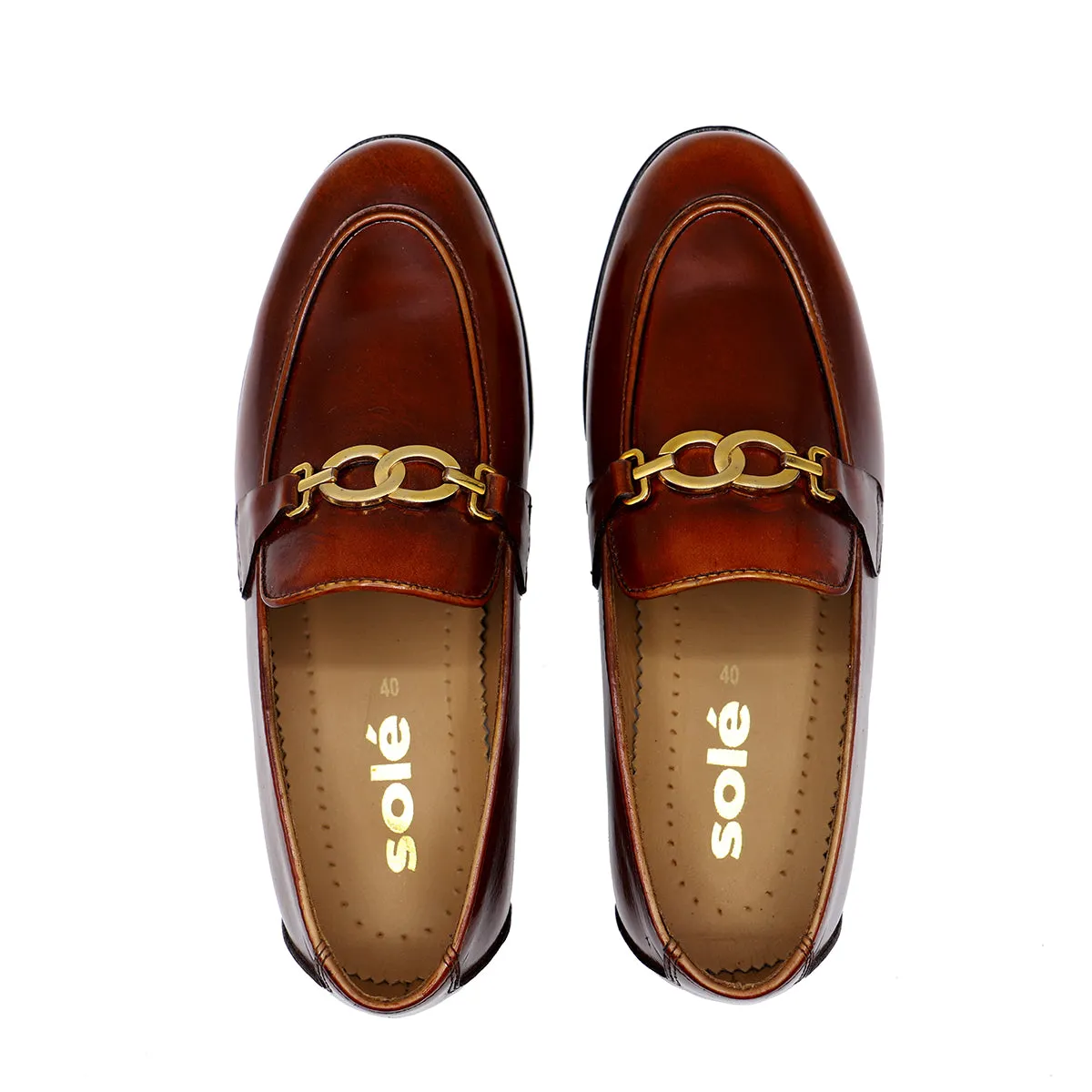 Brown Formal Slip On 155204