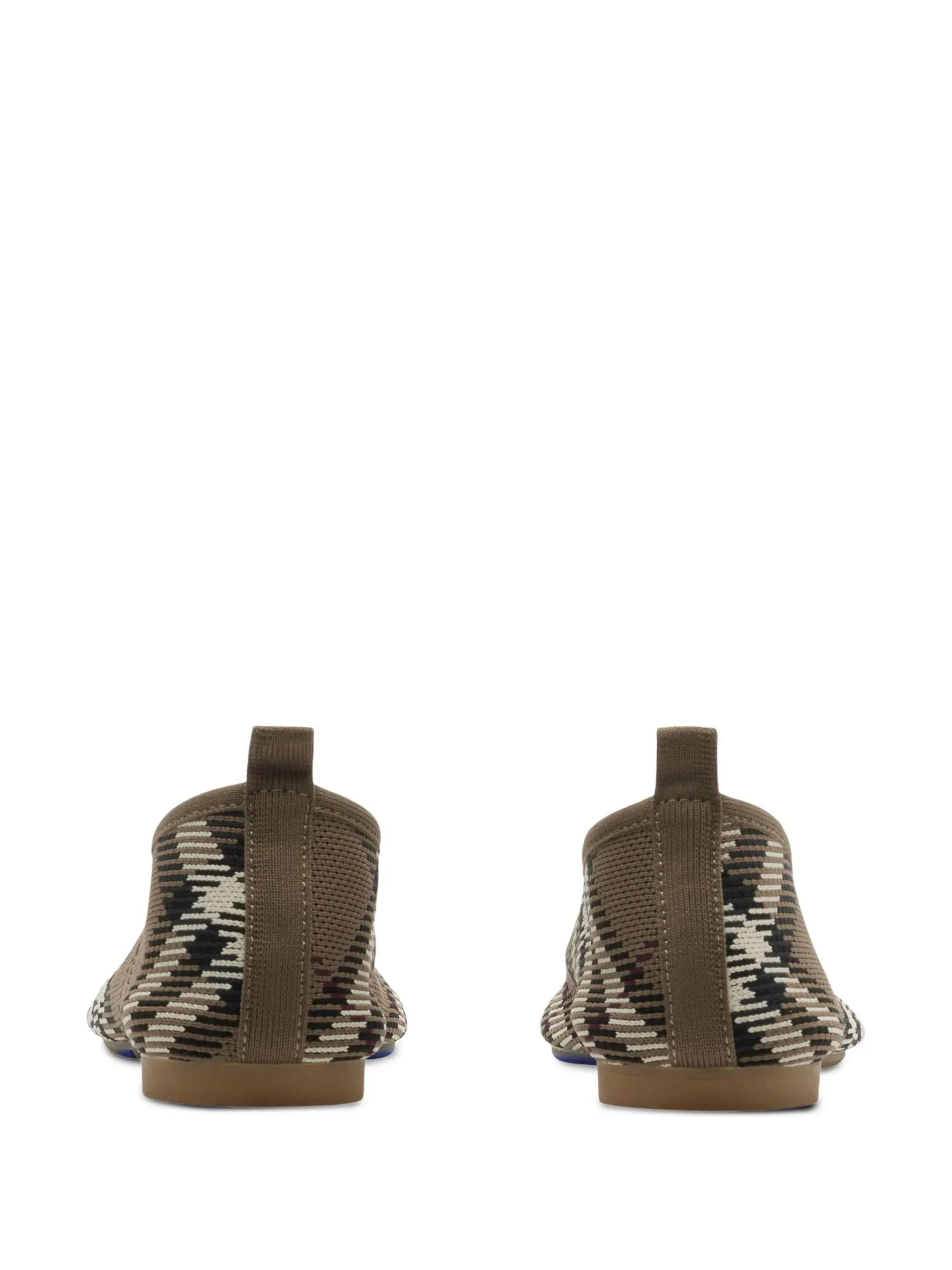 Burberry Light Brown Check Plant Shoes
