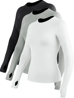 CADMUS Quick-Drying Running Long Sleeve Shirt for Women Workout Shirts