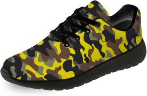 Camouflage Print Shoes for Men Women Running Comfortable Lightweight Tennis Walking Sneakers