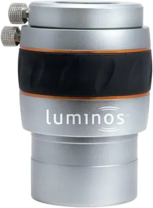 Celestron 93436 2 Inch Luminous 2.5X Barlow Lens, Silver