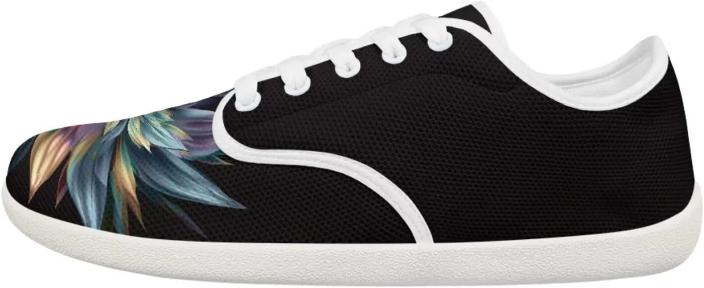 chaqlin Low Cut Tennis Shoes for Women Fashion Running Walking Slip On Sneakers Classic Lace-up Flat Shoe