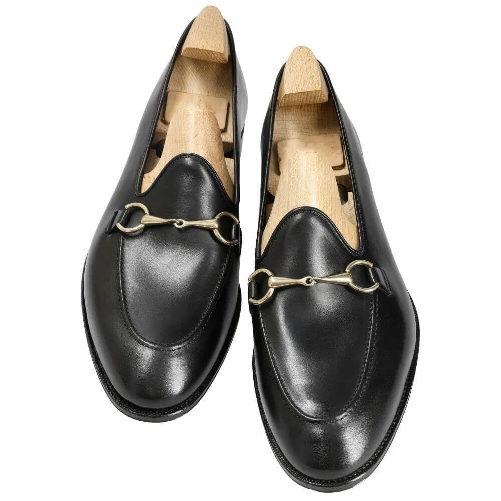 Chester Black Horsebit Loafer