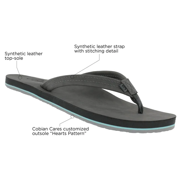 Cobian Grey The Pacifica Womens Comfort Casual Sandals PAC19-010