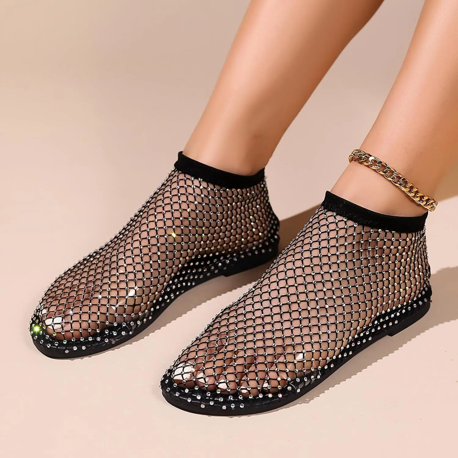 Comfortable Slip on Slide Sandals for Women Non Slip Casual Summer Beach Shoes Casual Non Slip Flat Sandals