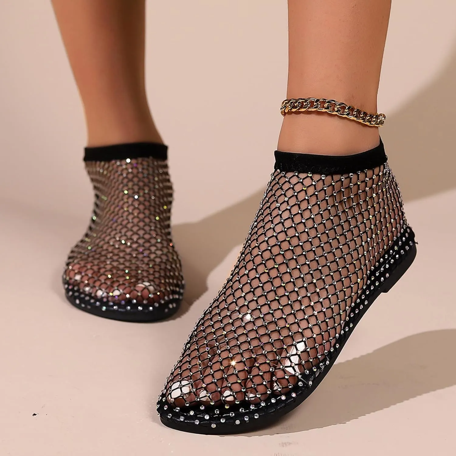 Comfortable Slip on Slide Sandals for Women Non Slip Casual Summer Beach Shoes Casual Non Slip Flat Sandals
