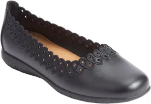 Comfortview Women's The Vivi Slip On Flat (Wide Widths Available)