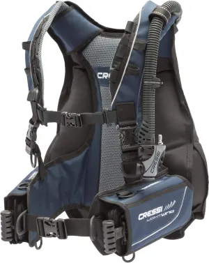 Cressi Travel-Friendly Light Back Inflation BCD for Scuba Diving - Lightwing : Made in Europe