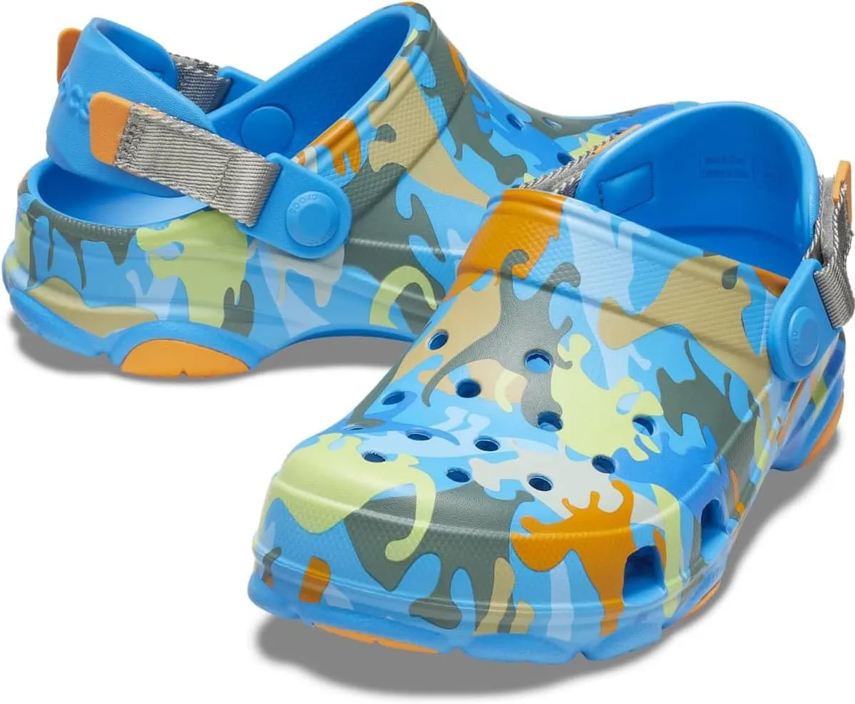 Crocs Unisex-Child All Terrain Clogs with Adjustable Heel Strap