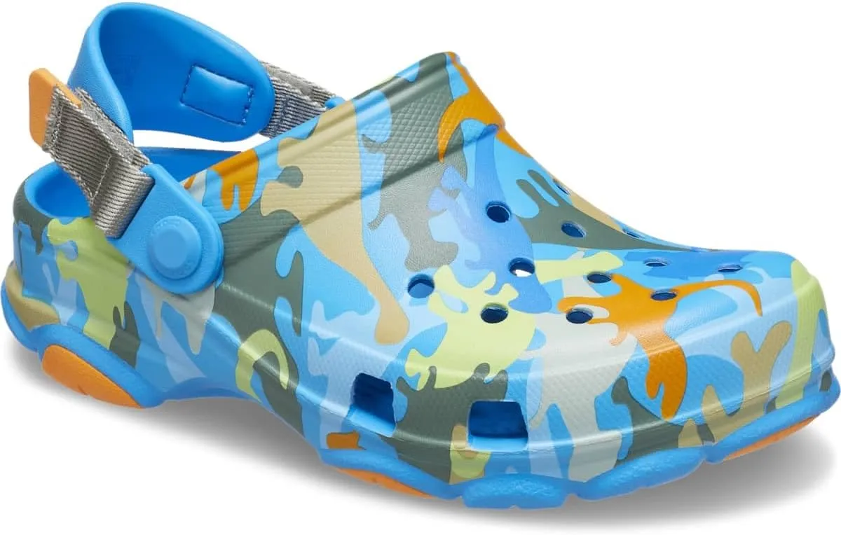 Crocs Unisex-Child All Terrain Clogs with Adjustable Heel Strap