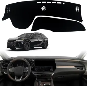 Dashboard Dash Board Cover Mat Pad Carpet Non-Slip Custom Compatible with Lexus RX 350 350h 450h  500h 2023 2024 Protector Sunshield (Without HUD)