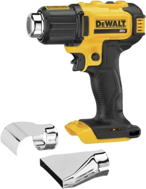 DEWALT 20V MAX Heat Gun, Cordless, Up to 990 Degrees, 42 Minutes of Run Time, LED Light, Bare Tool Only (DCE530B)
