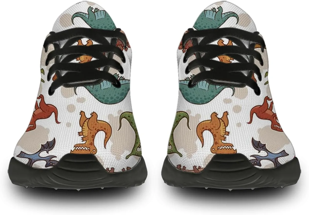 Dinosaur Shoes for Men Women Athletic Tennis Running Shoes Walking Sneakers Gifts for Boys Girls