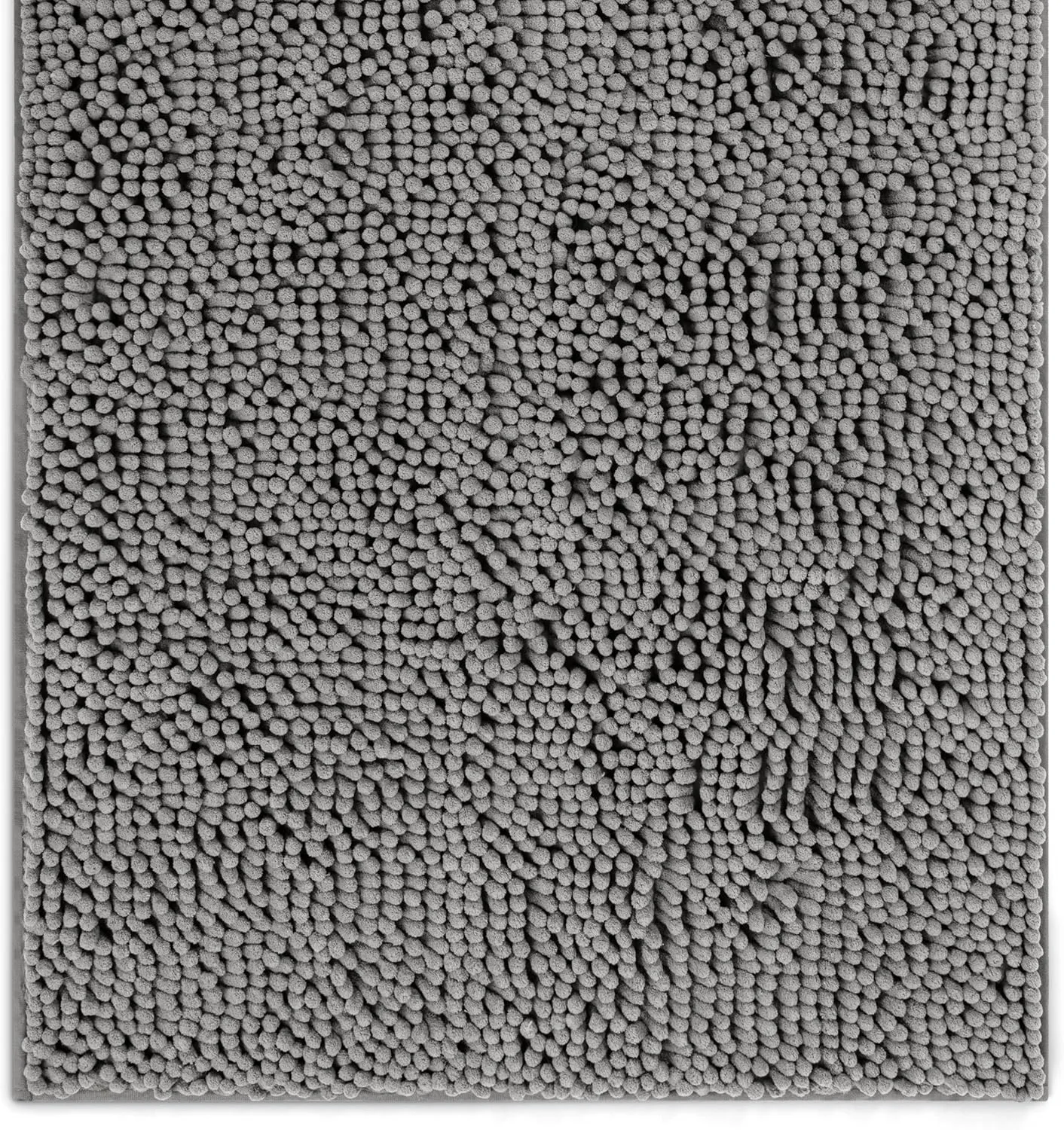 DogBuddy Dog Door Mat, Super Absorbent Microfiber Doormat, Washable Mat for Muddy Paws, Waterproof Pet Rug, Non Slip Rugs for Entryway, Dirt Trapper for Wet Shoes and Paws (XL, Shadow)